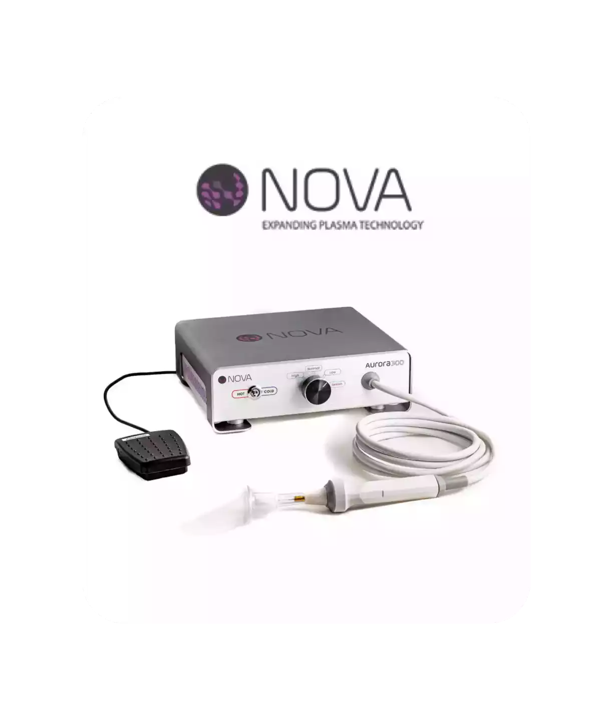 Plasma Aurora, technologie au plasma froid pour stimuler la régénération et réduire les rides.